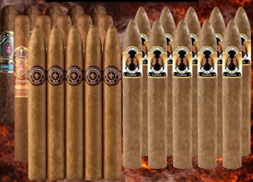Yes, I ordered a box priced $179.95 or over so Send me my 25 Cigar Assortment for $75.00