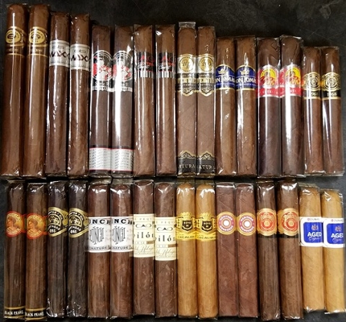 32 Premim Cigar Samper for only $119.95 LIMIT ONE PER PERSON