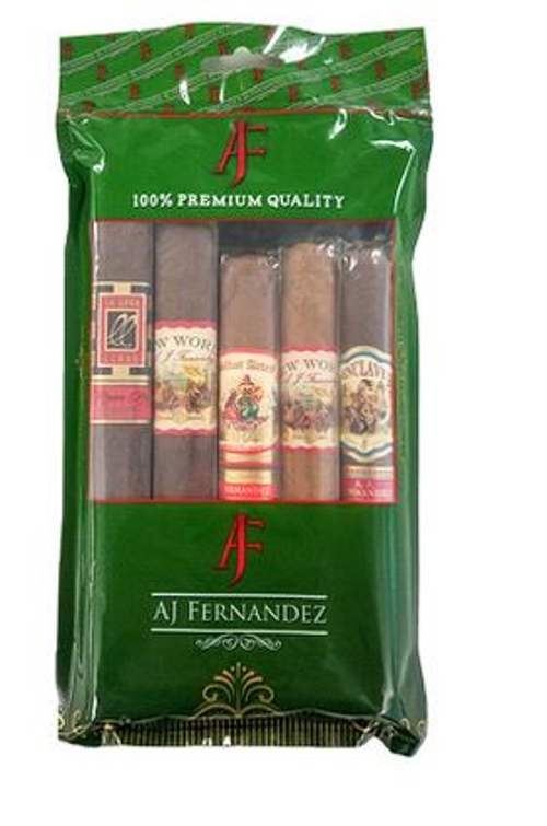AJ Fernandez Green Humipak 5 Cigar Sampler