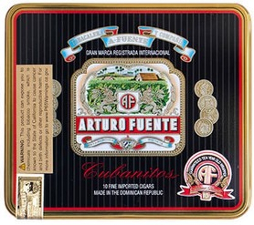 Arturo Fuente Cubanitos (Cigarillos) Single Tin