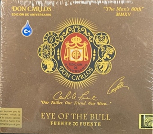 Don Carlos Edicion de Anniversario Eye of the Bull (Box of 5) LIMITED (Rated 94 in CA) (No. 9 Top Cigars 2024)