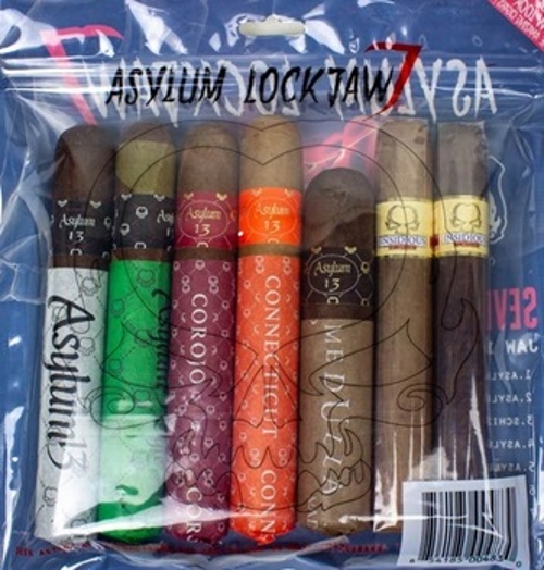 Asylum 13 Lockjaw 7 Cigar Sampler