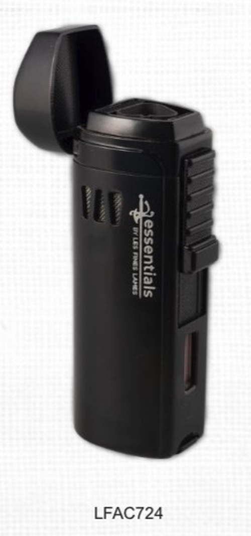 Les Fines Lames Essentials Cerberus Triple Flame Torch Black INTRODUCTORY OFFER!!!