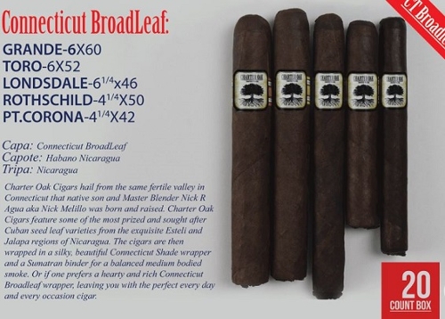 Charter Oak Maduro Petite Maduro SAVE $10