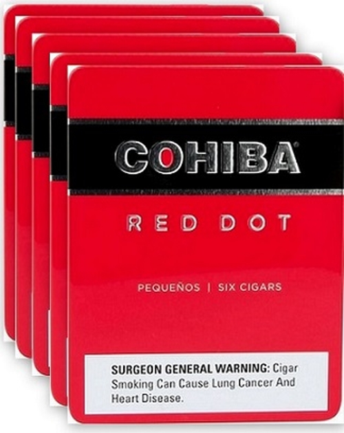Cohiba Red Dot Pequenos (5 tins of 6 cigars)