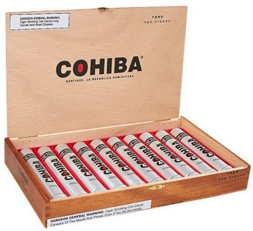 Cohiba Red Dot Toros (tubed) WELL AGED!! SAVE $20 with Cohiba Table Torch...a $60 Value!!