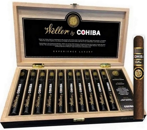 Cohiba Weller (Box of 10 Metal Tubes)
