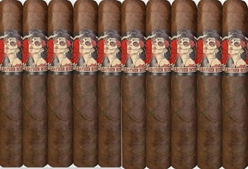 Deadwood Leather Rose Maduro Petite Corona 10 Pack