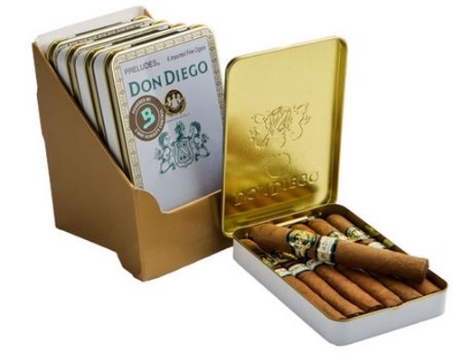 Don Diego Preludes (5 Tins of 6)