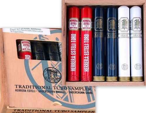 Drew Estate Traditional Tubo 6 Cigar Sampler