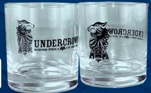 Group A Undercrown Rocks Glasses (2).........with Qualifying Purchase Only!