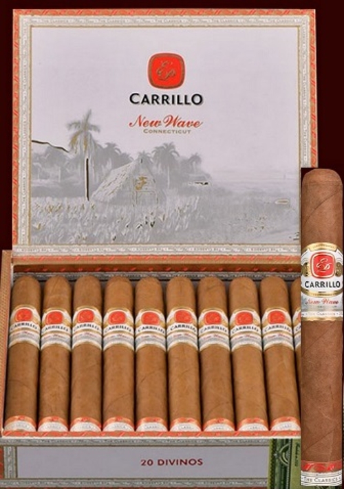 E.P. Carillo New Wave Connecticut Brillantes (Robusto) with EPC Cutter and 2 Cigars