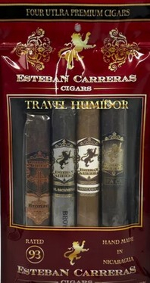 Estaban Carreras 4 Cigar Gordo Humipack