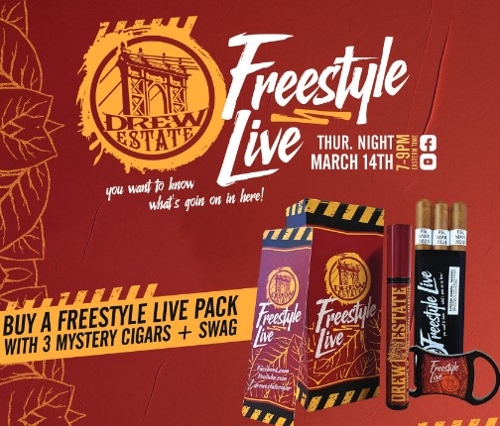 Drew Estate Freestyle Live Kit 2024 STILL IN STOCK