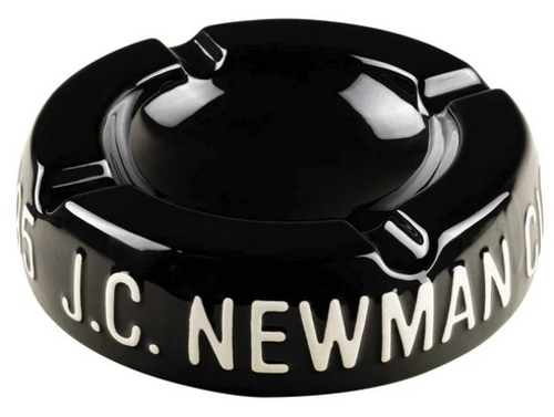 JC Newman Vintage Black Ashtray