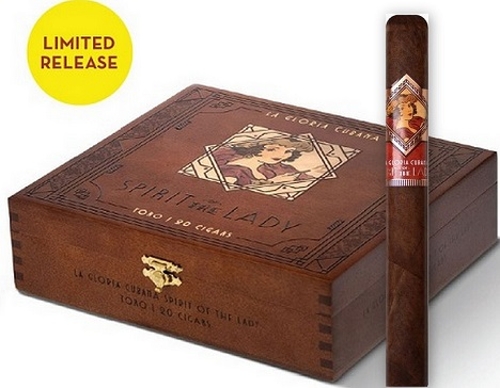 La Gloria Cubana Spirit of the Lady Toro WELL AGED!! SAVE $40 with a Pailio Table Bighumidor Torch!!