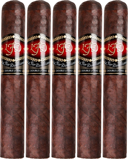 LFD Double Ligero DL654 Maduro (Toro) 5 Pack