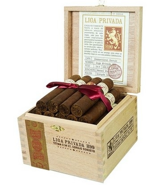 Liga Privada H99 Connecticut Corojo Robusto (Box of 24) with 5 Pack of Liga 10 Year Anniversario...a $100 value!!