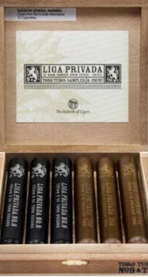 Liga Privada Tubo 6 Cigar Sampler