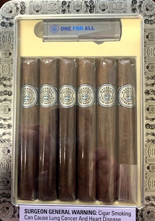 Macanudo Cru Royale 6 Cigar Sampler with Lighter SAVE $10