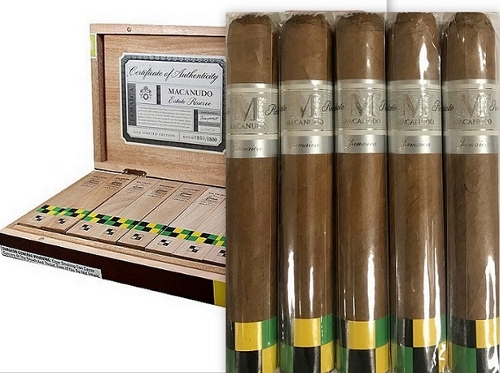 Macanudo Estate Reserve Jamaica 2014 No. 4 Robusto (5 Pack Sampler)