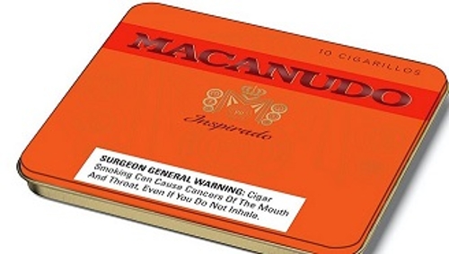 Macanudo Inspirado Orange Cigarillos (Brick of 10 Tins) SAVE $20