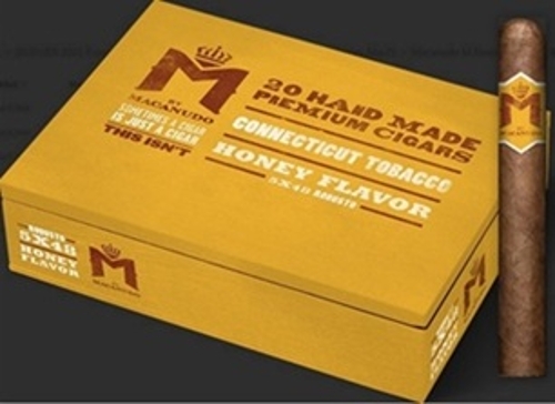 Macanudo M Flavors Honey Robusto NEW!! with Macanudo Ashtray!!