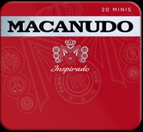 Macanudo Inspirado Red Mini (Brick of 5 Tins)