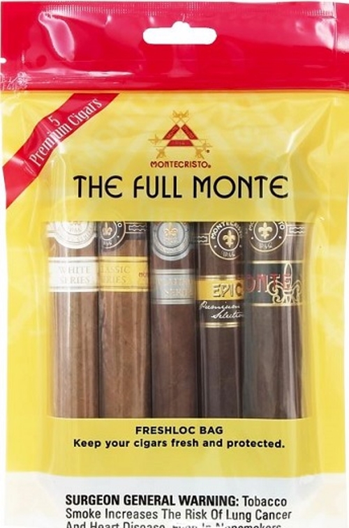 Montecirsto The Full Monte 5 Cigar Sampler