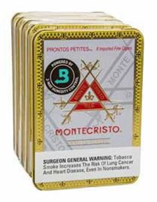 Montecristo White Pronto Petite (Brick of 6 Tins of 5)