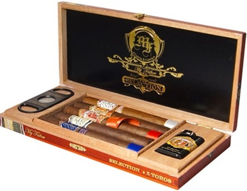 My Father Toro Selection 5 Cigar Sampler with Cutter and Lighter