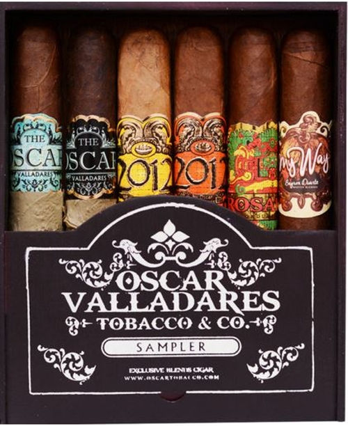 Oscar Valladares 6 Cigar Variety Sampler