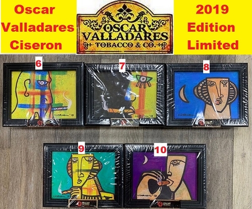 Oscar Valladares Ciseron 2019 Design No. 8 (Blue)