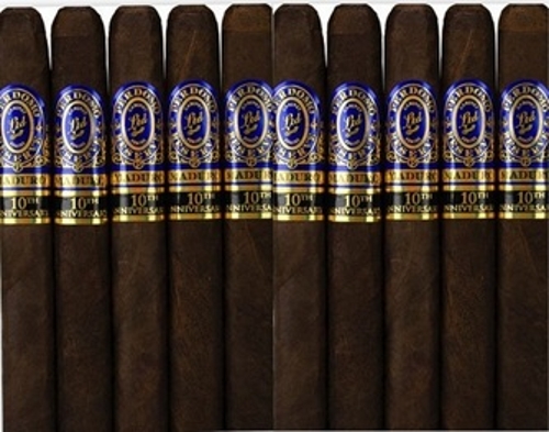 Perdomo Reserve 10 Year Anniversary Box Pressed Maduro Epicure (10 Pack)