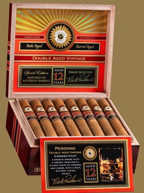 Perdomo Double Aged 12 Year Vintage Connecticut Churchill