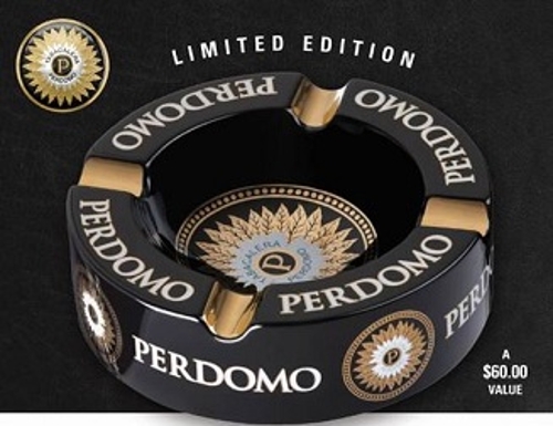 Group E Perdomo Limited Ceramic Ashtray.........with Total Perdomo Purchase of $350 (LIMIT ONE GROUP E PER ORDER!)