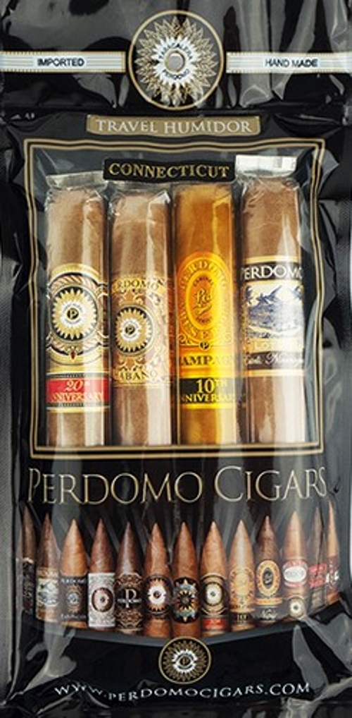 Group A Perdomo Connecticut 4 Cigar Fresh Pack.........with Qualifying Purchase Only!