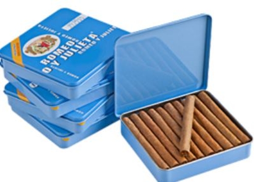 Romeo y Julieta Miniture Blue Mild Tin