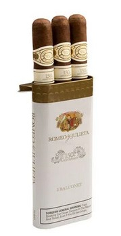 RomeoyJulieta150thAnniversaryBalconet3CigarTins image