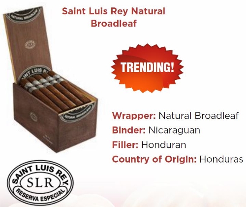 Saint Luis Rey Natural Broadleaf Churchill GONE!!!