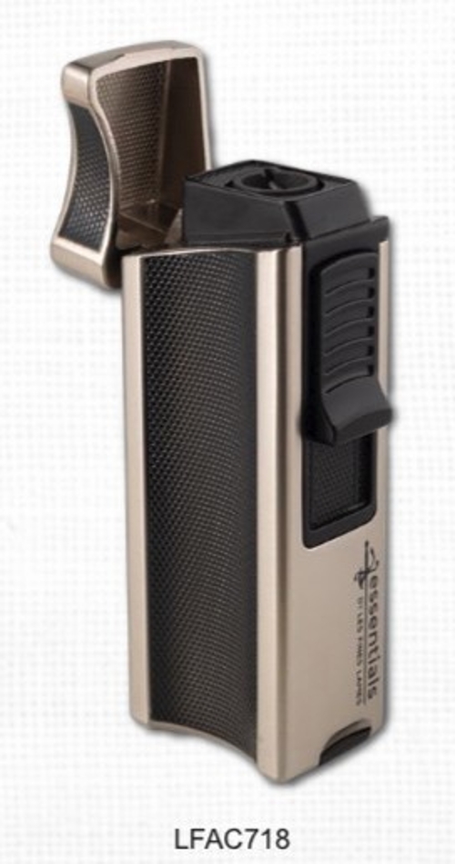 Les Fines Lames Essentials Titan Single Flame Torch Gun Metal INTRODUCTORY OFFER!!!