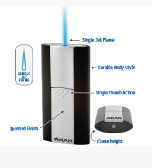 Xikar Flash Lighter Black