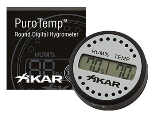 Xikar Round Hygrometer