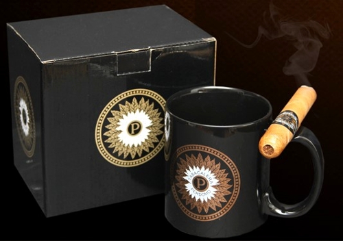 Perdomo Coffee Mug & Cigar Holder