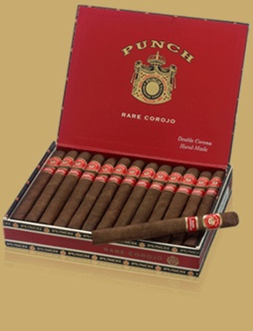Punch Rare Corojo Pitas (Toro) WELL AGED!!! with 10 Cigar Bighumidor Travel Humidor and Palio Bighumidor Torch!!